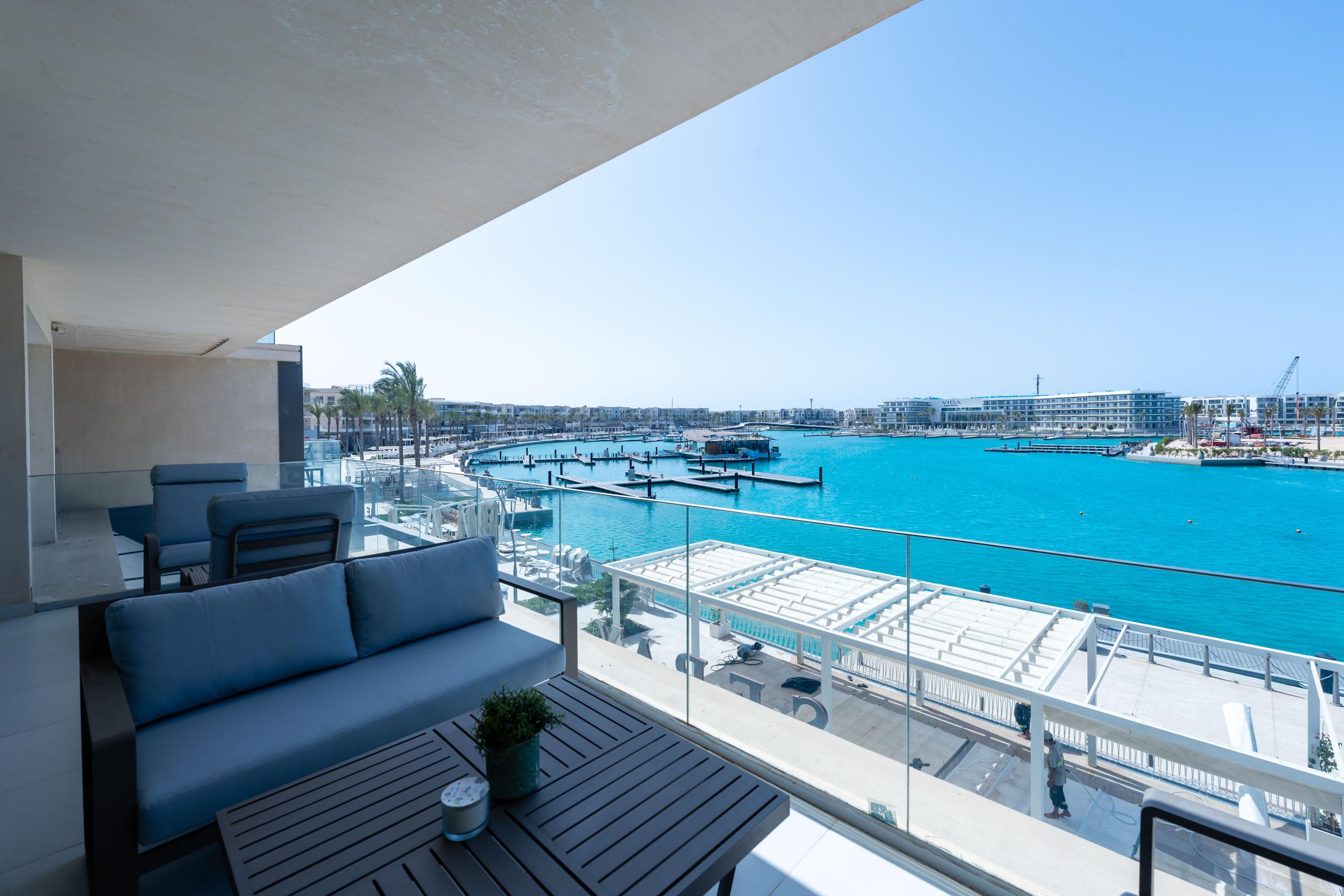 Curated 3BR Chalet – Marina View – Marassi