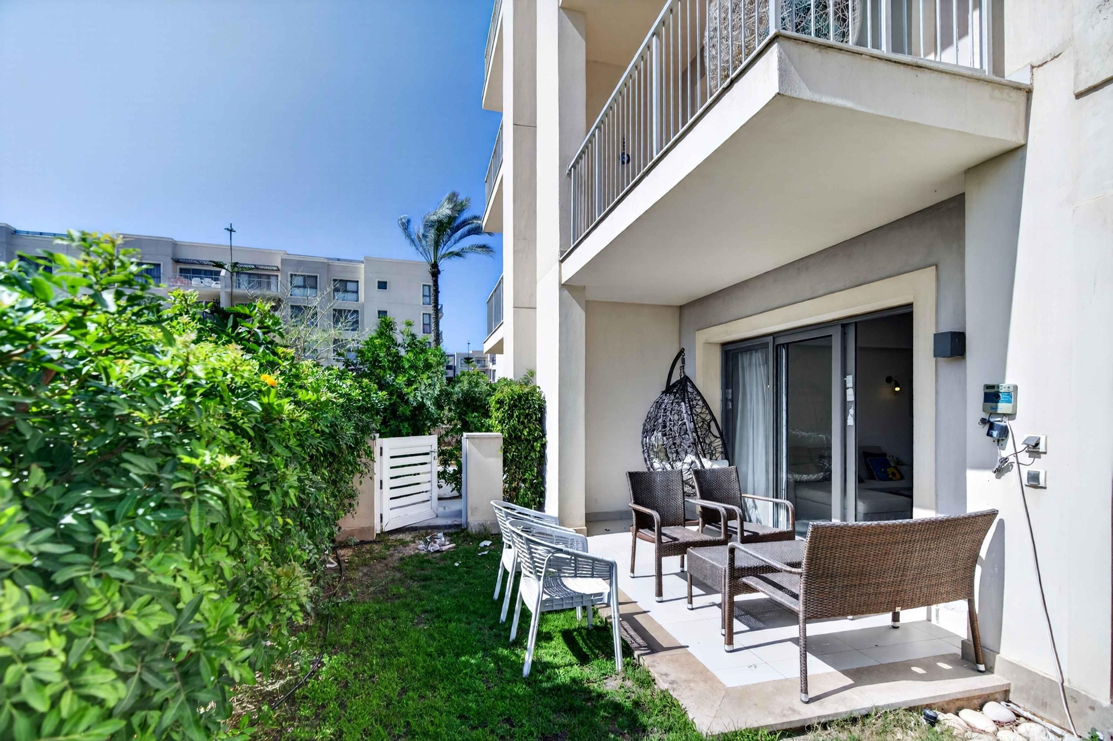 Timeless 1BR Chalet – Garden View – Marassi