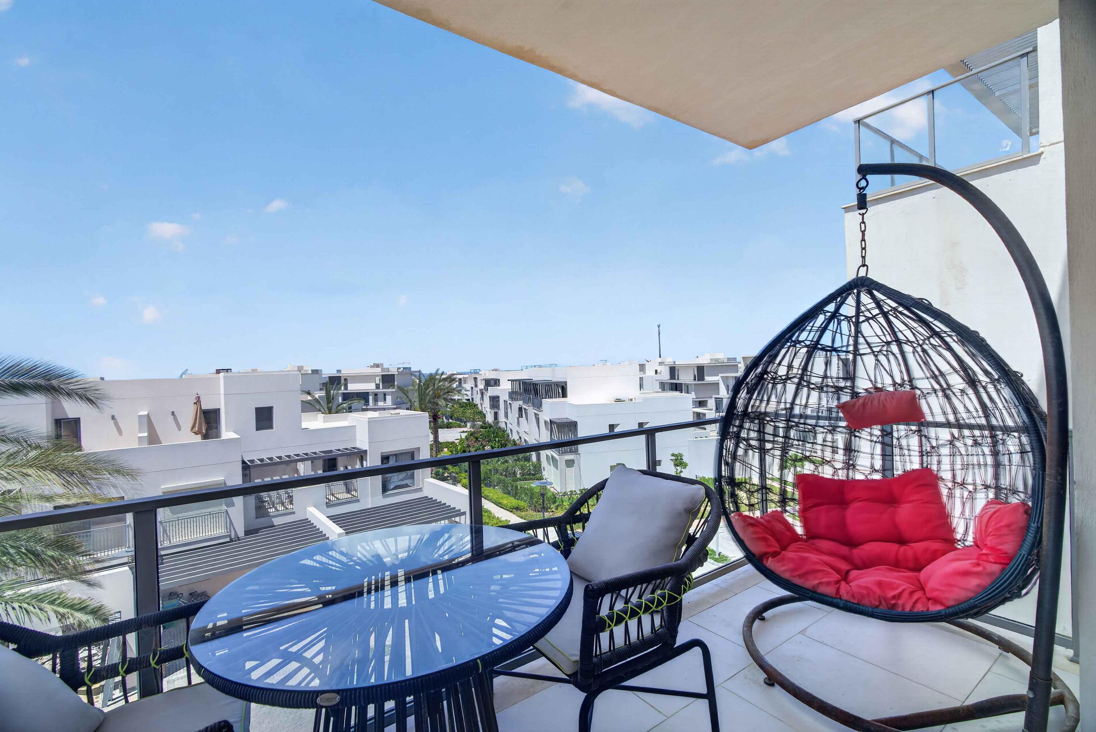 Modern 1BR Chalet – Marassi