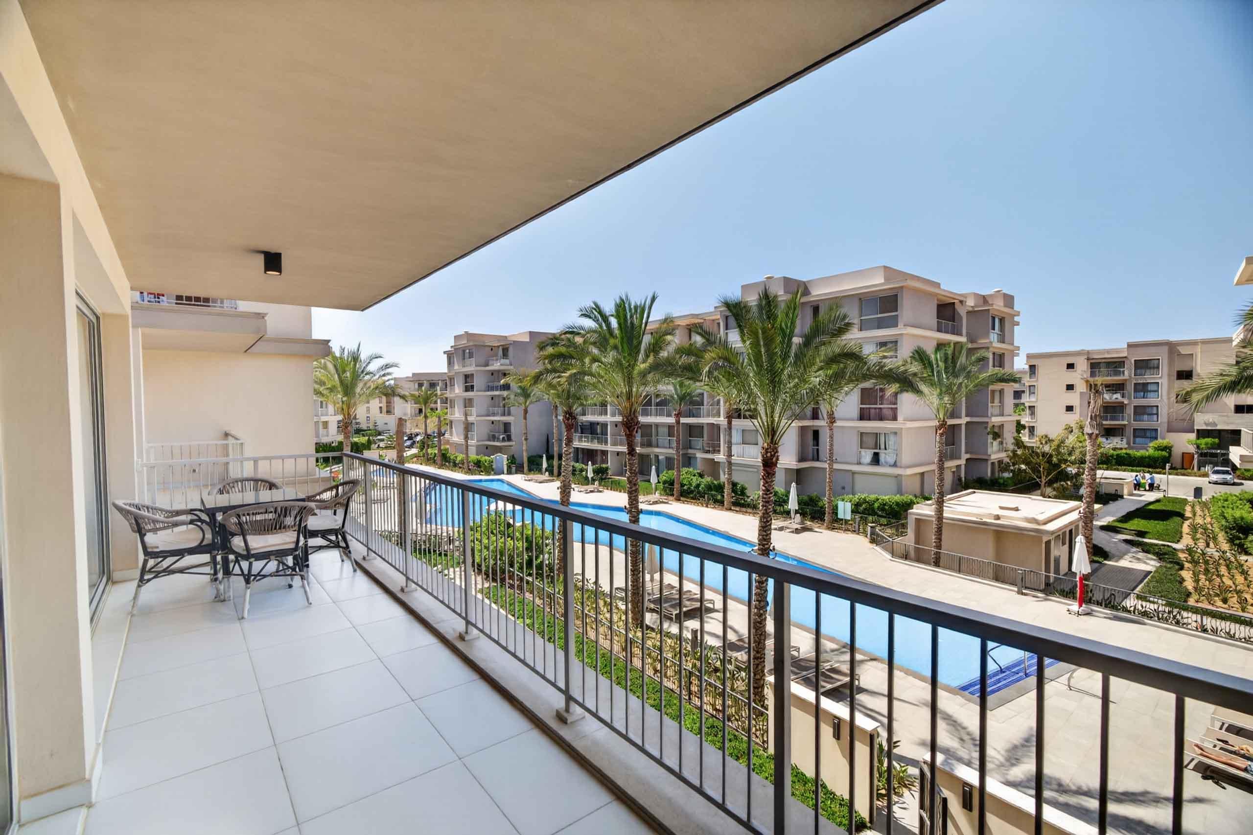 Airy 2BR Chalet – Pool View – Marassi